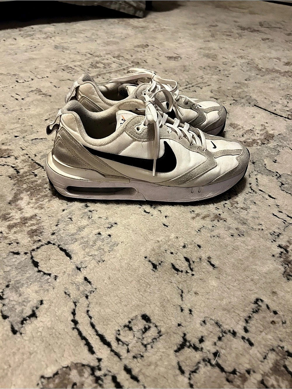 Nike Air Max Furyosa Metallic Silver Black Sneakers